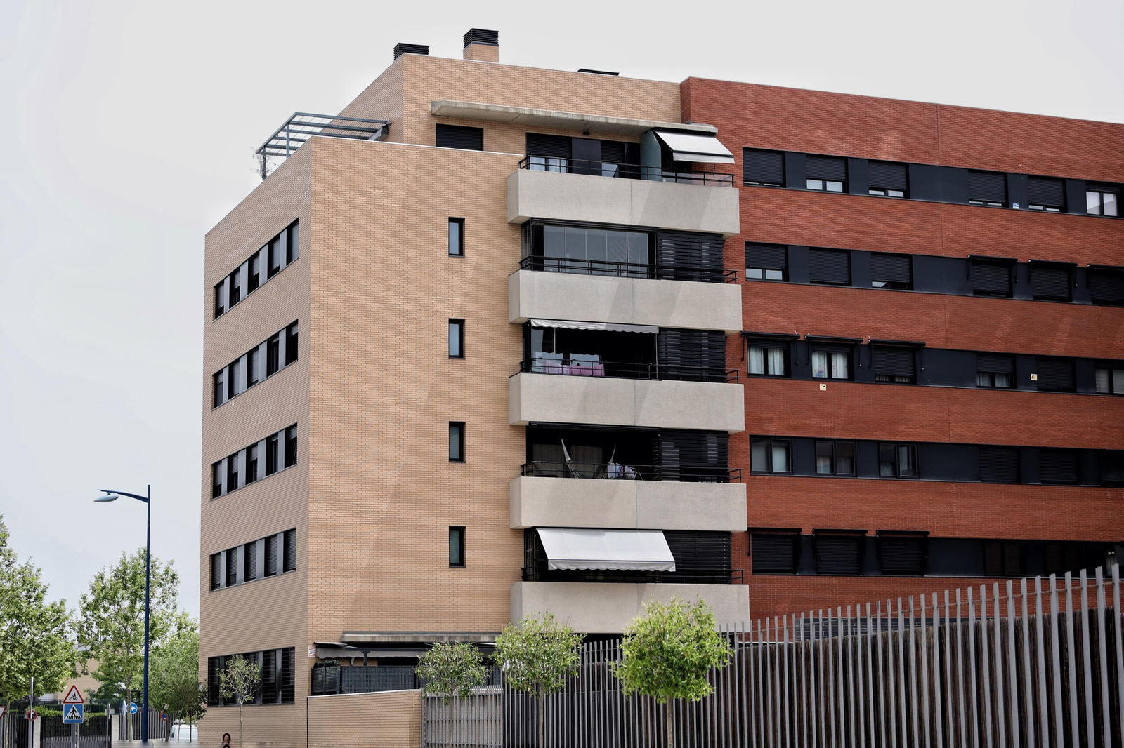 Archivo - Fachada de vivienda.