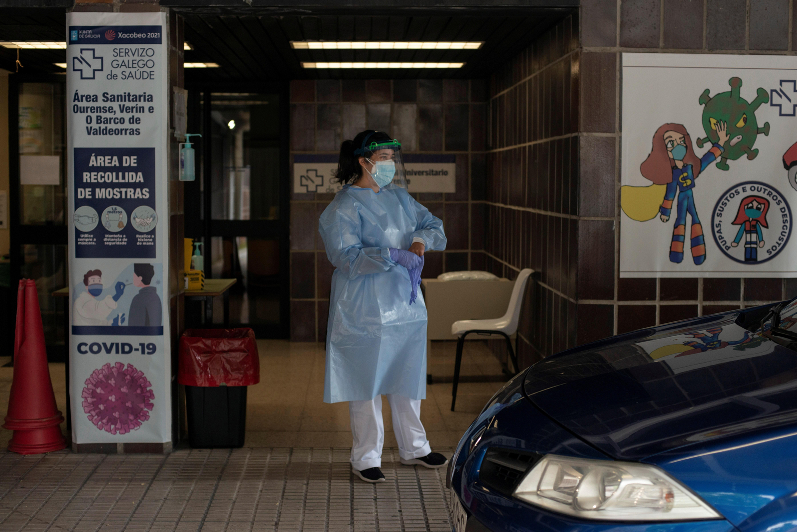 Galicia suma 2.256 positivos en una situación de estancamiento de la pandemia